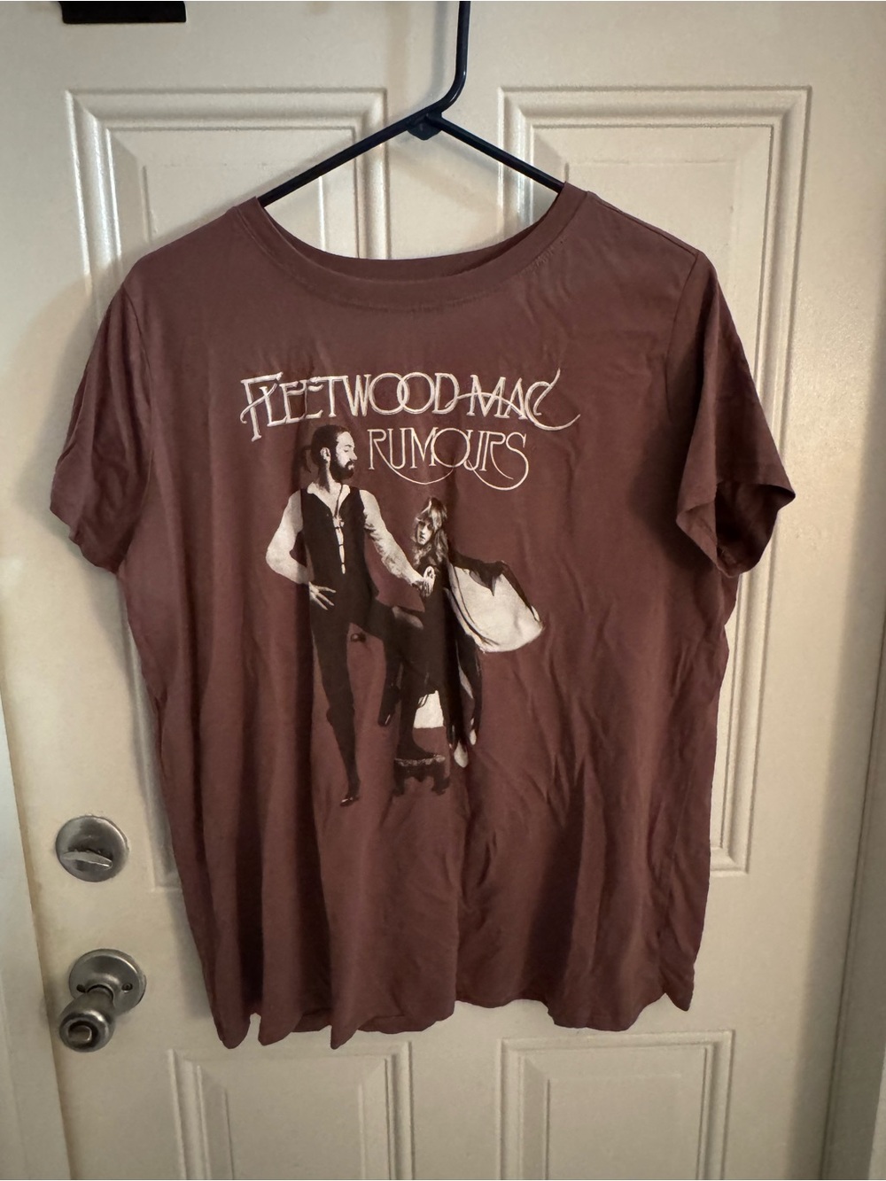 torrid Brown Fleetwood Mac 'Rumours' Short Sleeve Tee